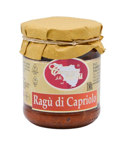 Sos Ragu di Capriolo Cucina Toscana 180 g