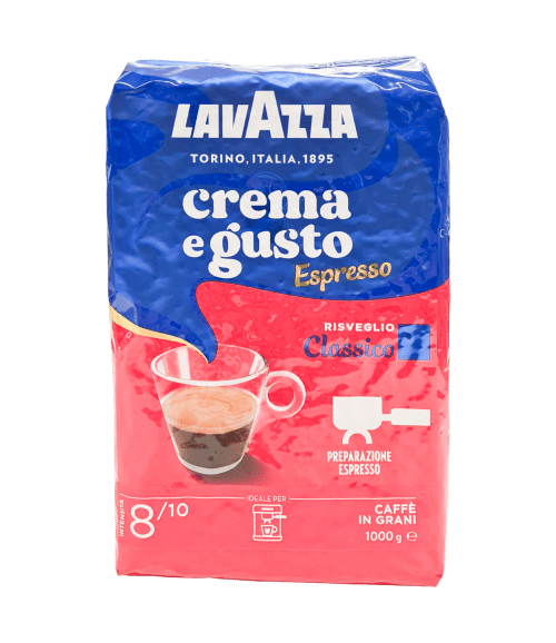 Cafea boabe Lavazza Crema e Gusto Classico intensitate 8 1000 g