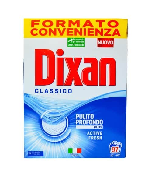 Detergent pulbere Dixan Classico Active Fresh 97 spălări 5820 g