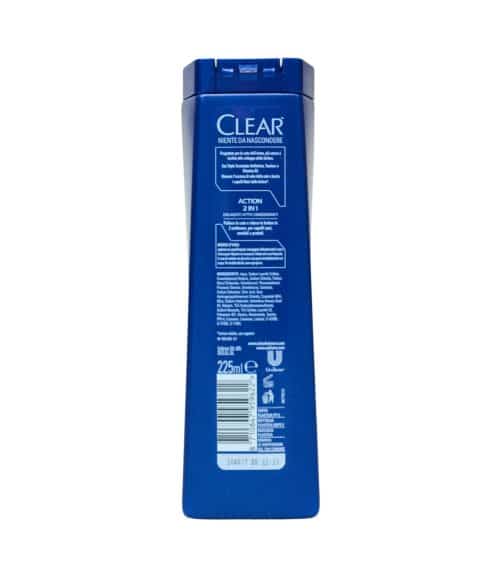 Șampon Clear Men Action 2 in 1 225 ml