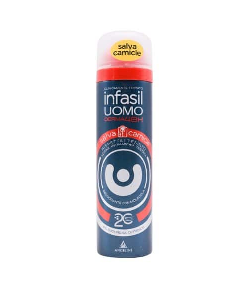 Deodorant spray Infasil Derma 48h pentru cămașă 150 ml