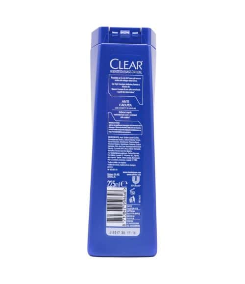 Șampon anti căderea părului Clear Men 225 ml