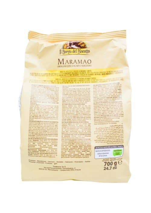 Biscuiți Maramao cacao și alune 700 g