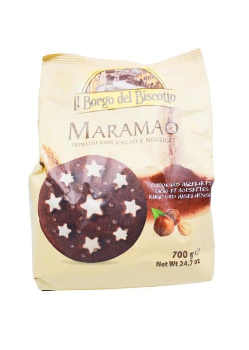 Biscuiți Maramao cacao și alune 700 g