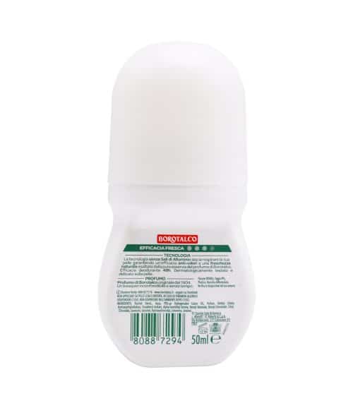 Deodorant Roll-on Borotalco Zero Sare 48h 50 ml