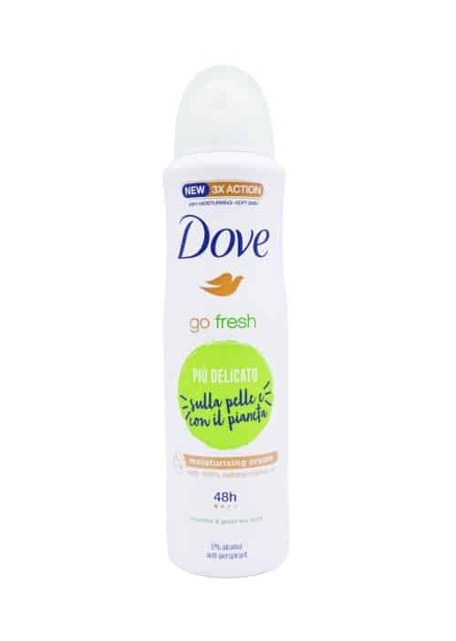 Deodorant Spray Dove Go Fresh castravete și ceai verde 150 ml