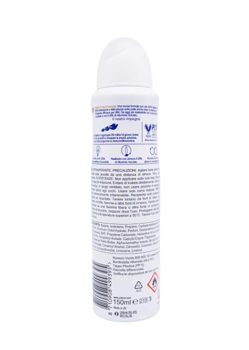 Deodorant Spray Dove Invisible Dry 150 ml