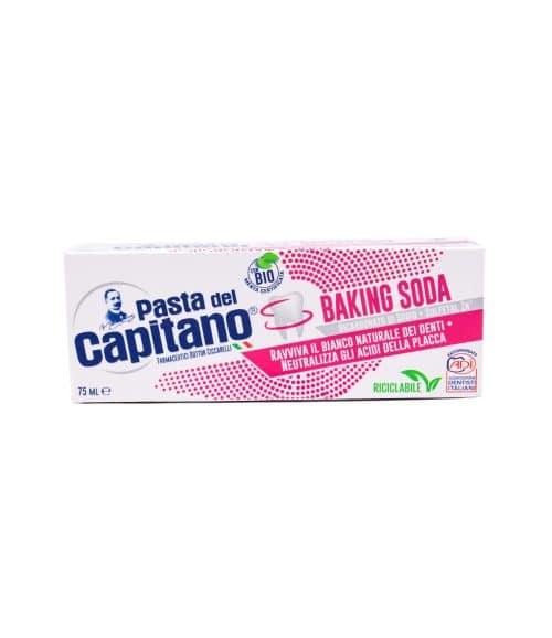 Pastă de dinți El Capitano cu bicarbonat 75 ml