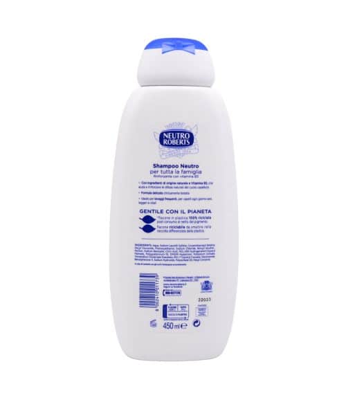 Șampon Neutro Roberts pentru toate tipurile de păr 450 ml