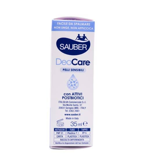 Cremă deodorant Sauber Deo Care piele sensibilă 35 ml