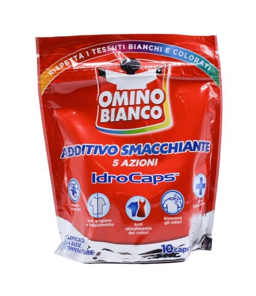 Aditiv pentru pete Omino Bianco IdroCaps 10 capsule