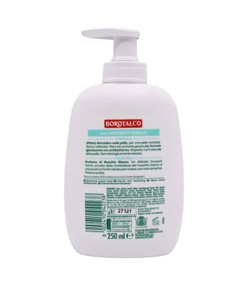 Săpun lichid Borotalco antibacterian Igienizant cu Mosc Alb 250 ml