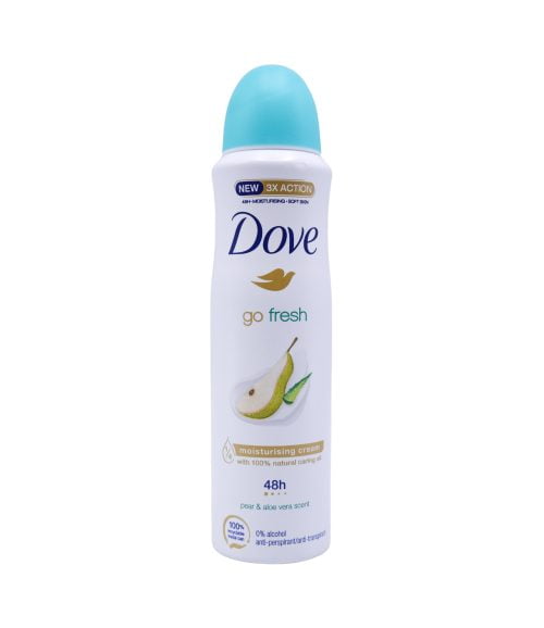 Antiperspirant spray Dove Go Fresh 48h pere și aloe vera 150 ml