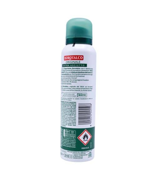 Deodorant spray Borotalco Original talc 150 ml