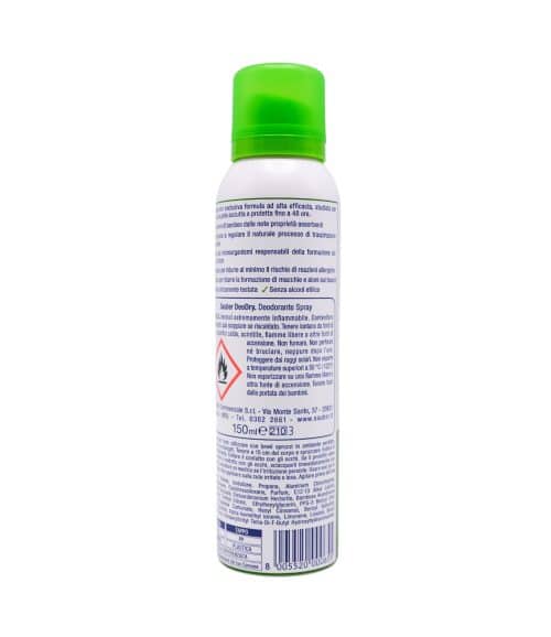 Deodorant spray Sauber Deo Dry Bambus 150 ml