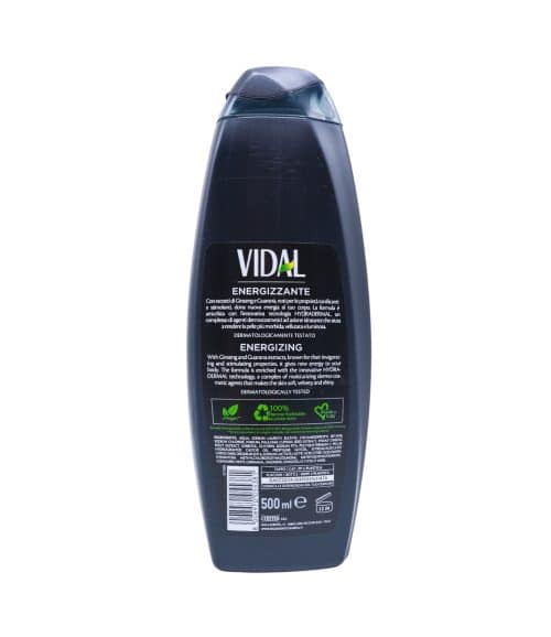 Gel de duș Vidal Sport Ginseng și guarana 500 ml