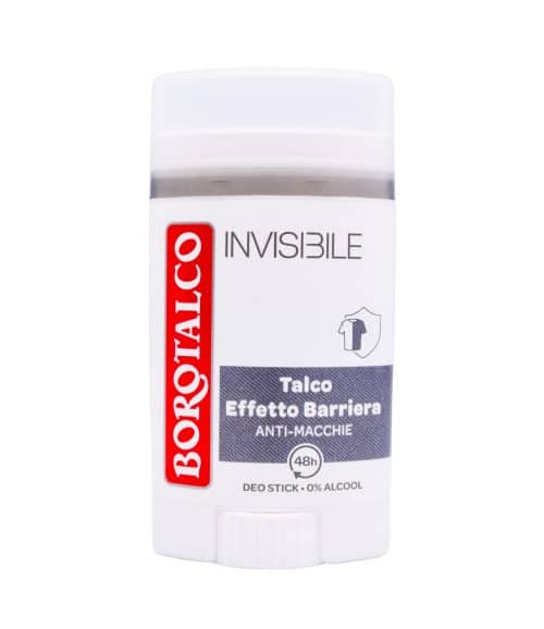 Antiperspirant stick Borotalco Invisible cu talc 40 ml