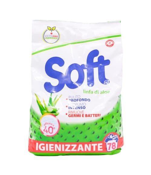 Detergent pulbere Soft Aloe 78 spălări 3900 g
