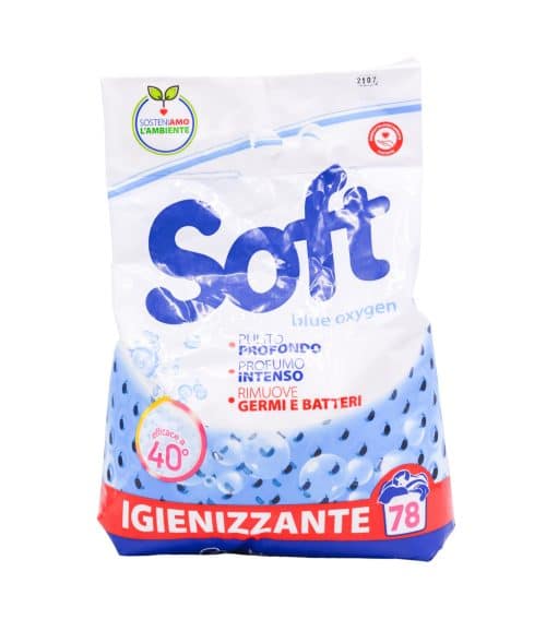 Detergent pulbere Soft Blue Oxygen 78 spălări 3900 g