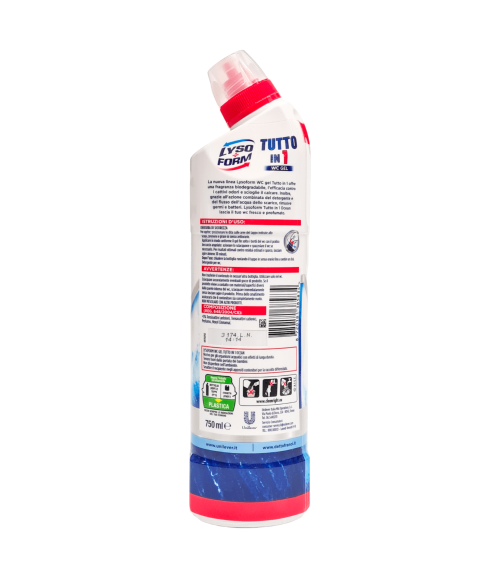 Gel WC Lyso Form Tutto in 1 750 ml