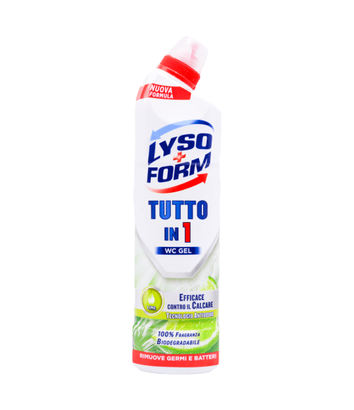 Gel WC Lyso Form Tutto in 1 Lime 750 ml