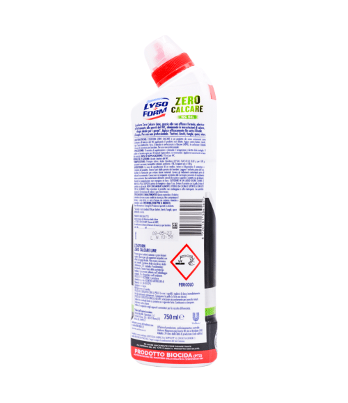 Gel WC Lyso Form Zero Calcar Lime 750 ml