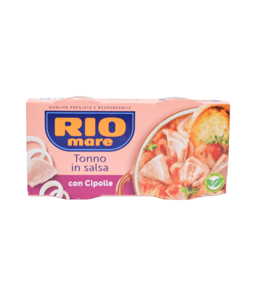 Conservă ton în sos cu ceapă Rio Mare 2 x 160 g