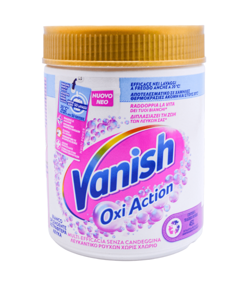 Soluție pulbere Vanish Oxi Action Crystal White 500 g