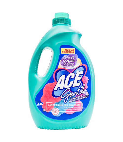 Detergent lichid Ace Gentile Lavandă și mosc alb 2.3 L