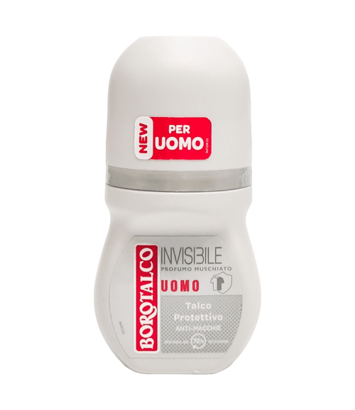 Deodorant roll-on Borotalco Uomo Invisible Talc 50 ml