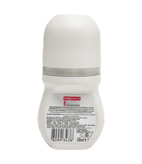 Deodorant roll-on Borotalco Uomo Invisible Talc 50 ml
