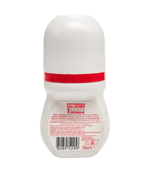 Deodorant roll-on Borotalco Uomo Talc absolut 50 ml