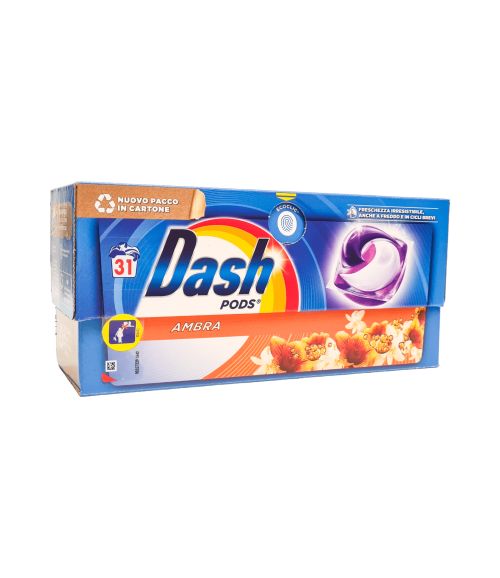 Detergent capsule Dash Pods Ambra 31 spălări