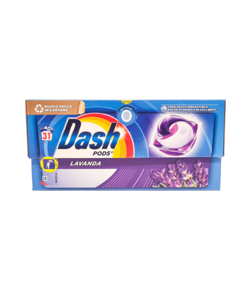 Detergent capsule Dash Pods Lavandă 31 spălări