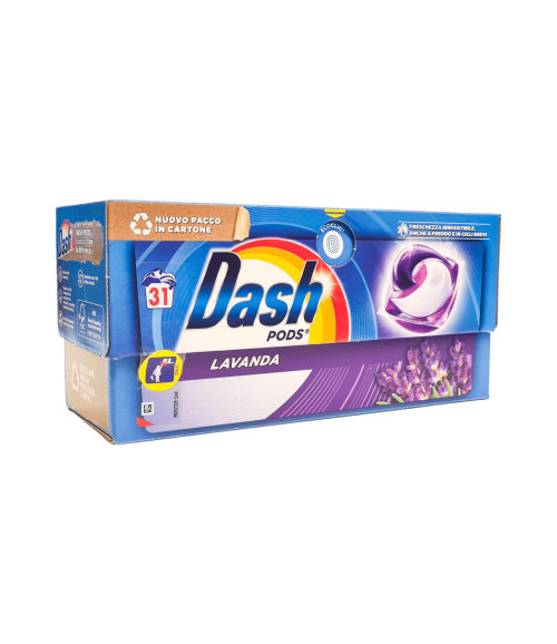 Detergent capsule Dash Pods Lavandă 31 spălări