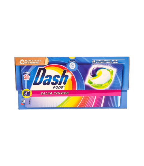 Detergent capsule Dash Pods Salva Colore 31 spălări