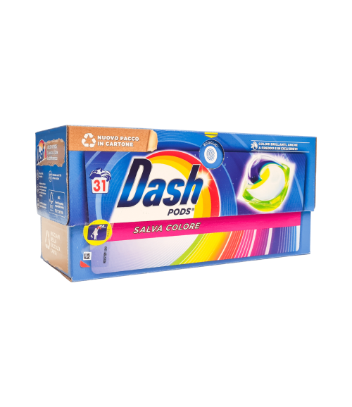 Detergent capsule Dash Pods Salva Colore 31 spălări