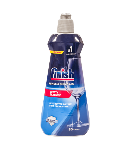 Detergent de vase Finish Rinse & Shine Aid 400 ml