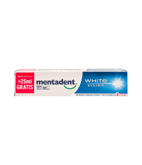 Pastă de dinți Mentadent White System 100 ml