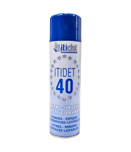 Spray pentru sticlă și suprafețe lavabile Itidet 40 500 ml
