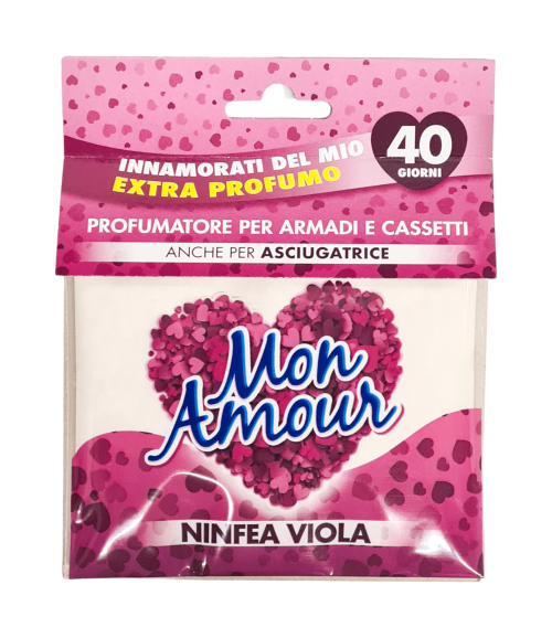 Săculeț parfumat pentru dulap Mon Amour Ninfea Viola
