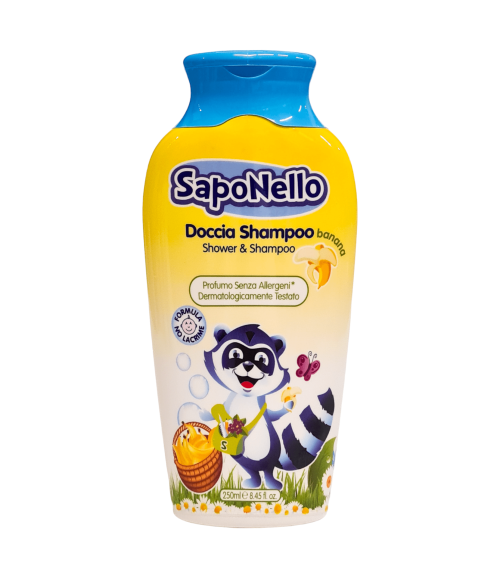 Șampon pentru copii Saponello Banană 250 ml