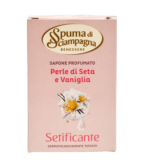Săpun cu trandafir și vanilie Spuma di Sciampagna Setificante 90 g