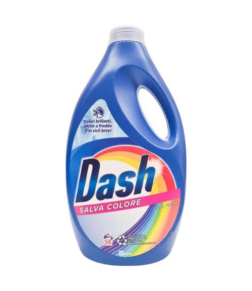 Detergent lichid Dash Cool Fresh Salva Colore 58 spălări 2900 ml